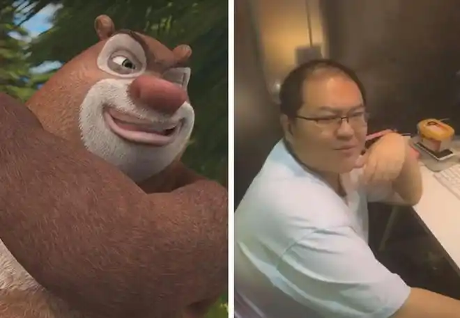 他们是熊出没的配音人员熊大还原度高赵琳好美
