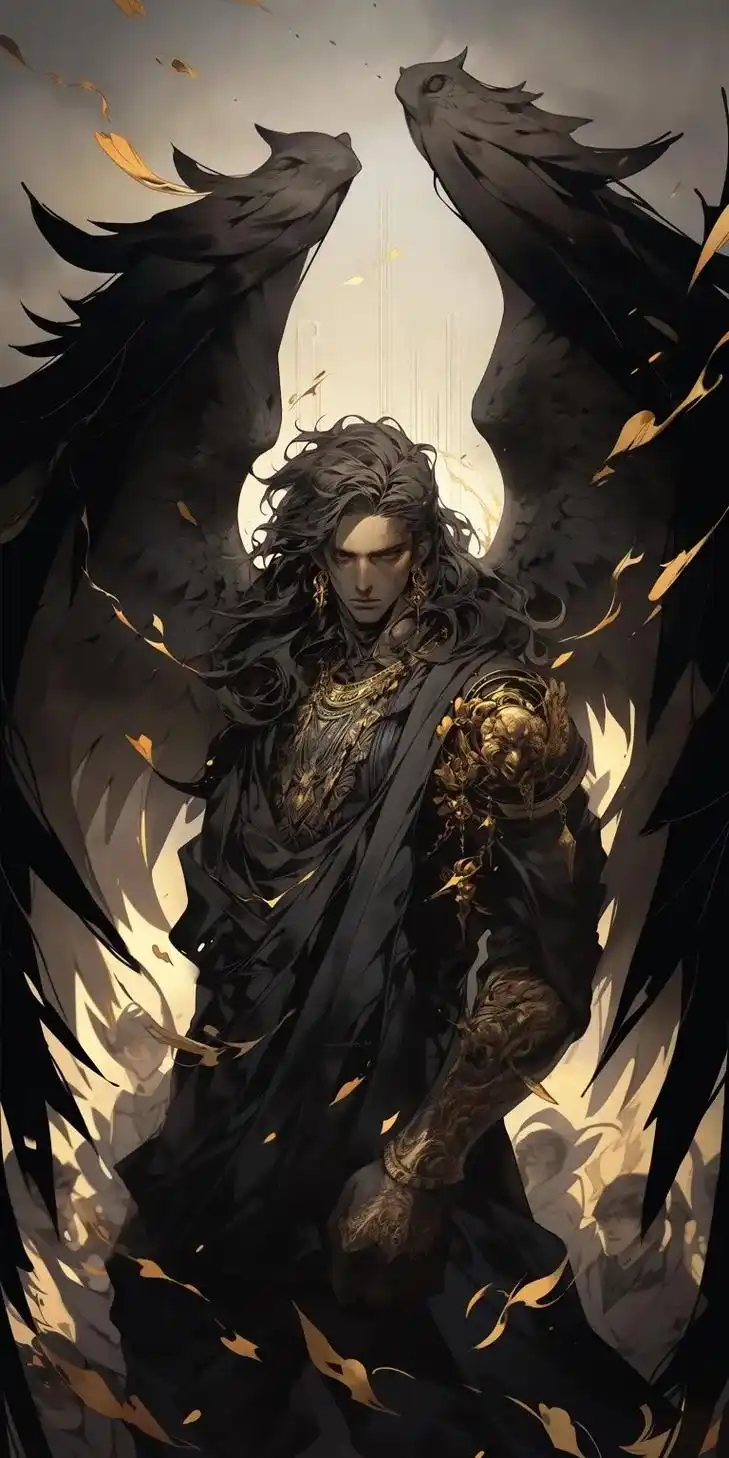 堕落天使路西法电脑桌面壁纸 - 抖音