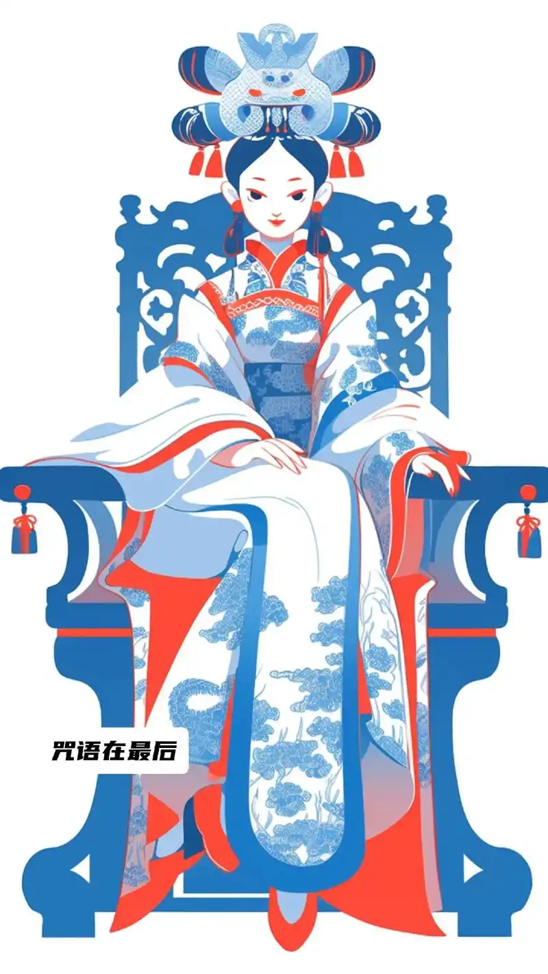 【国潮顶流】| 京剧演员插画.这个风格出来有一段时间了,这几 - 抖音