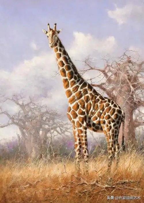 精品动物油画合集