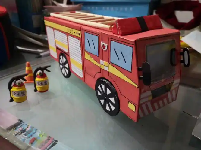 消防车🚒手工.