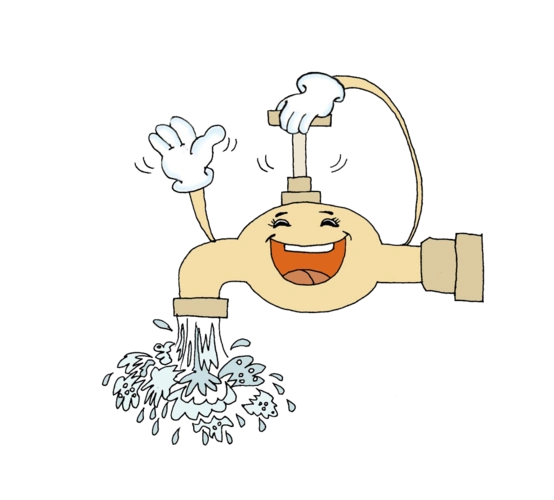 水龙头 > 【png】 大笑的水龙头分类:卡通手绘 类目:其他 格式:png