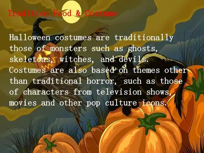 大学英语duty report主题万圣节ppt