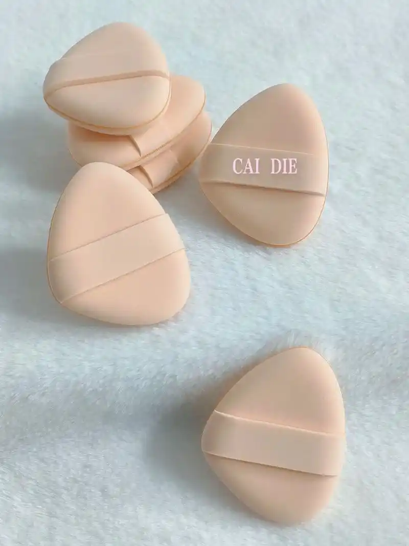 新形状双面rubycell气垫粉扑·采碟oem/odm 圆鼓 - 抖音