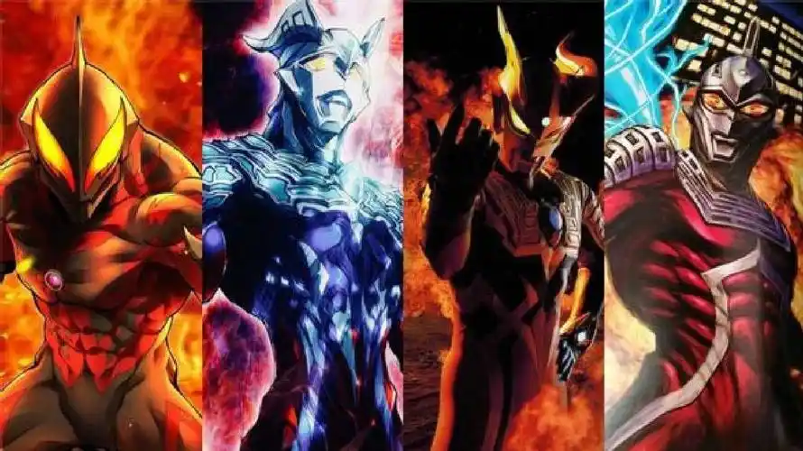 假如用古惑仔的方式打开奥特曼,平成三流氓,专打五帝王!