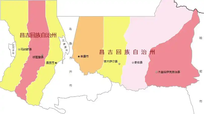 参照梅里斯达斡尔族区设立昌吉回族区,乌鲁木齐扩城瓶颈或将破解