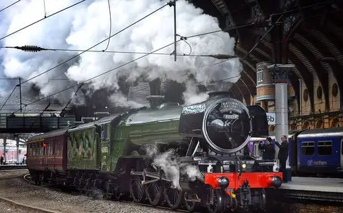 英国重启著名蒸汽机车苏格兰飞人翻修耗资4000万高清组图