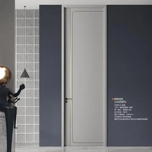 mk020 - 劲庭木门 - 劲庭无漆木门,永康木门厂家,武义劲庭装饰材料