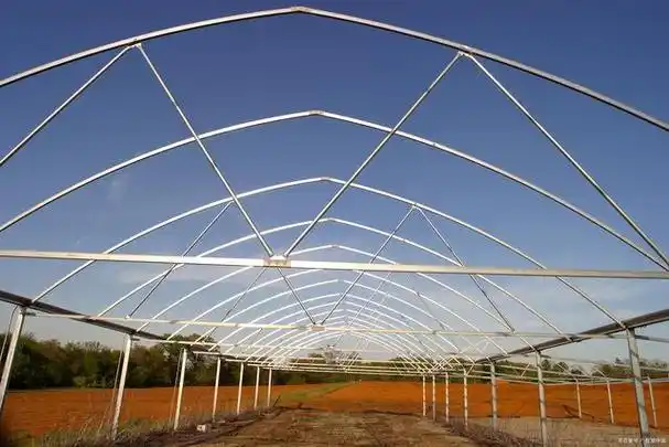 台州薄膜连栋温室大棚骨架供应