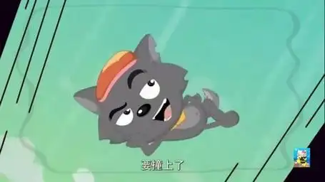 喜羊羊:灰太狼完美落地,不料下一秒被信封砸晕了,太逗了