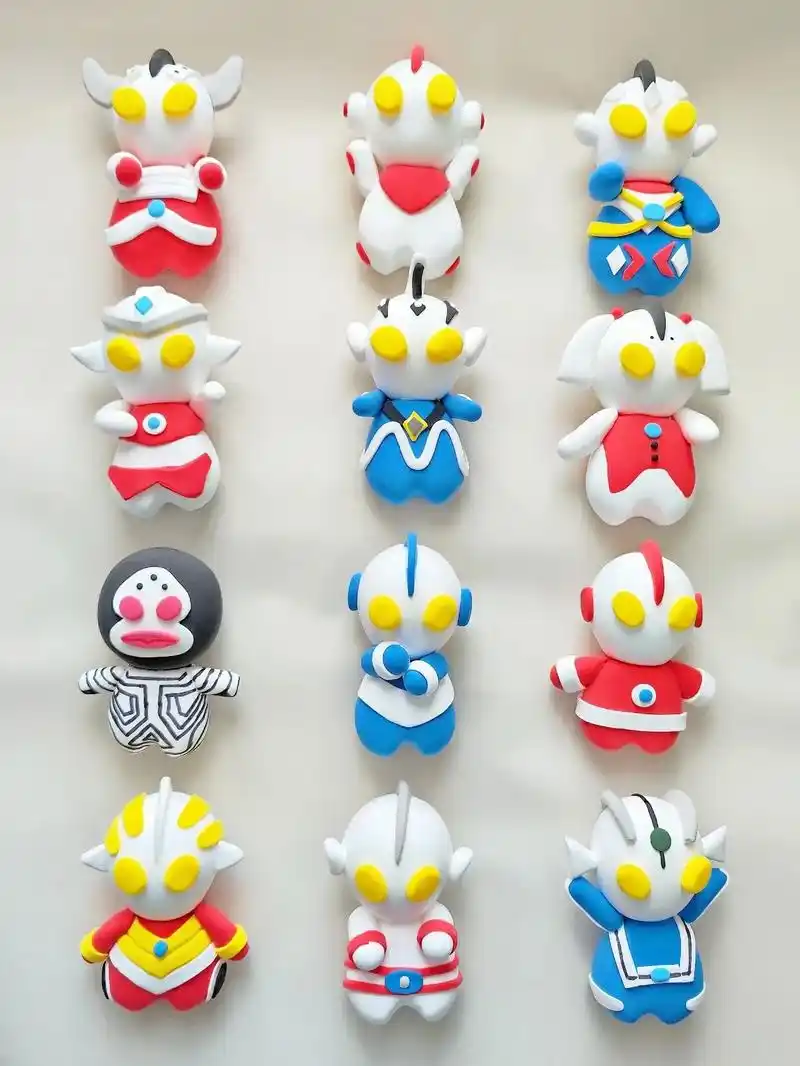 你还相信光吗#超轻粘土 #这也太可爱了吧 #奥特曼卡片 #奥 - 抖音