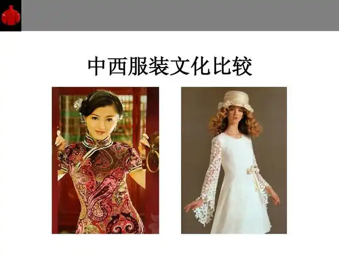 中西服装文化比较ppt