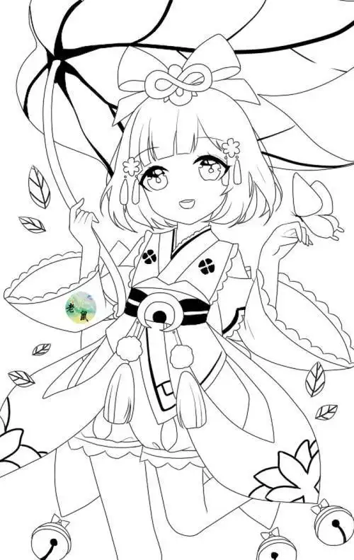 阴阳师式神简笔画q版