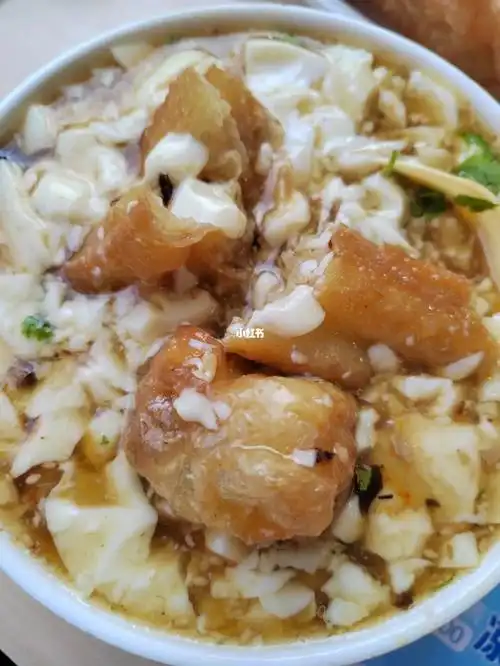 老豆腐泡油条