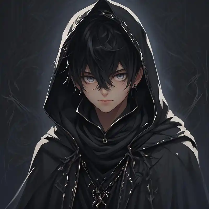 94二次元黑暗系帅哥头像98