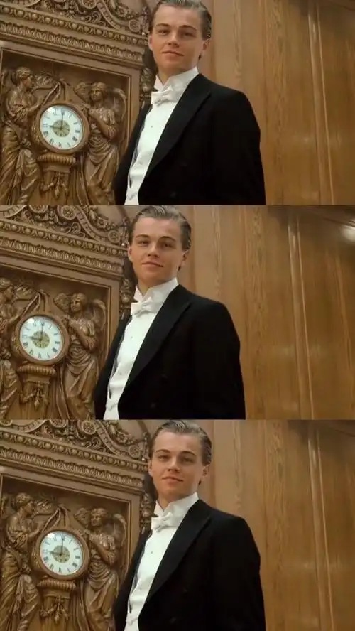 小李子这个经典回眸,让人忍不住心动!