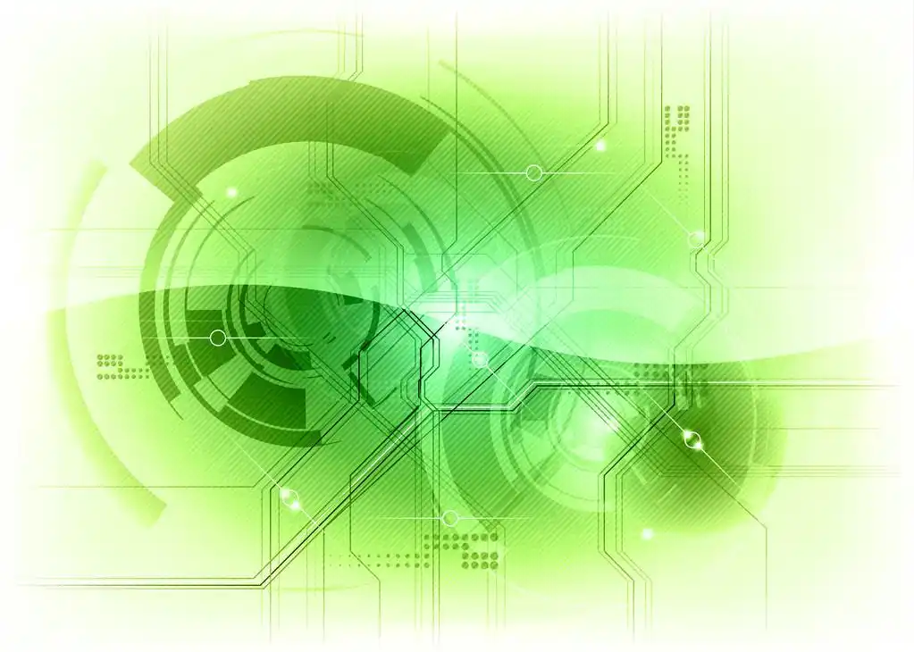 绿色科技,科技背景的绿色 clolors