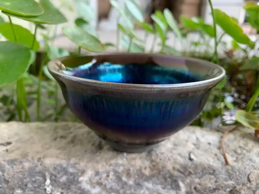 七彩流星建盏.建盏手工杯#徐长和#手工杯 - 抖音