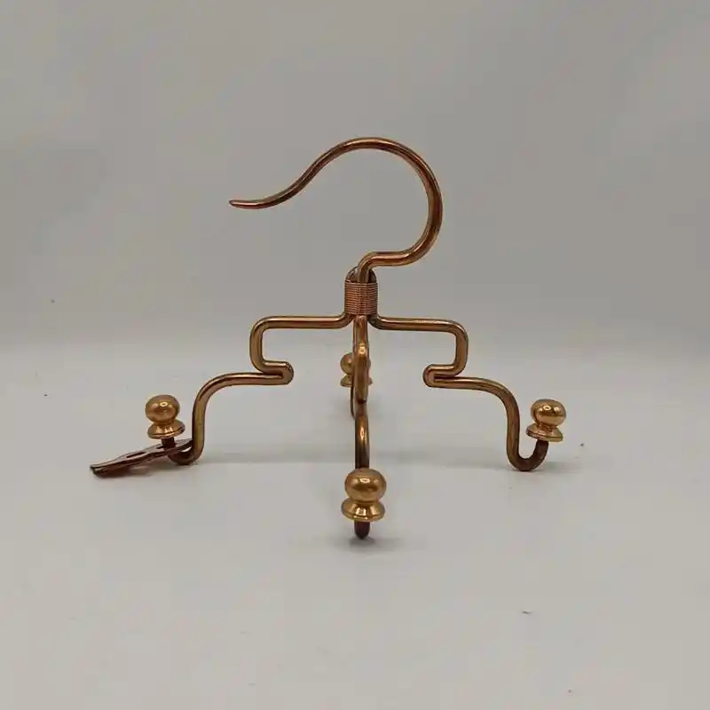 紫铜鸟笼钩一对!刹脖大焊带销钉!#普通人创业 #鸟笼鸟具 # - 抖音