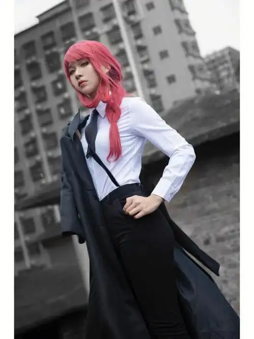 木槿91是去年出的一套片[苦涩]#cos正片  #电锯人  #玛奇玛  #动作