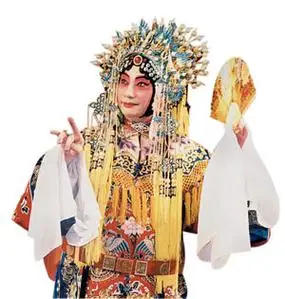 梅葆玖《贵妃醉酒》剧照(资料图片)