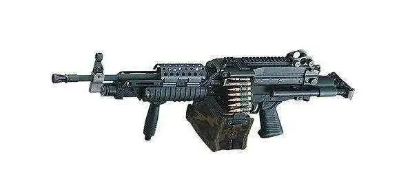 m249班用自动武器(m249squadautomaticweapon,简称m249,saw或m249saw)