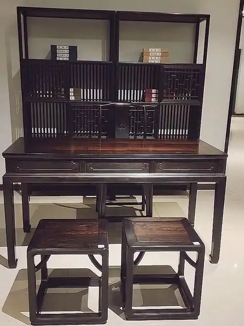 宋式书架 写字桌