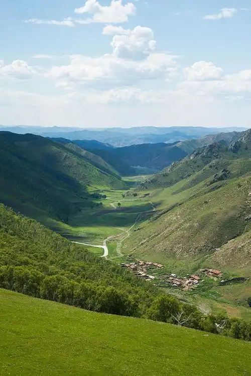在家带你云旅游 世界三大高山草甸草原之一,黄花沟,避暑圣地