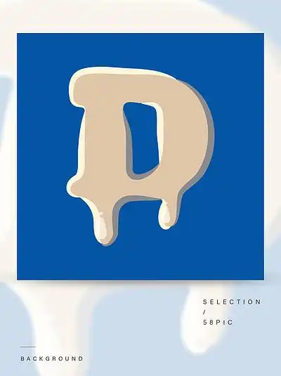 在浅蓝色背景隔绝的 i> i> i>c /i> /i> /i>信件乳白色的 i> i> i>c