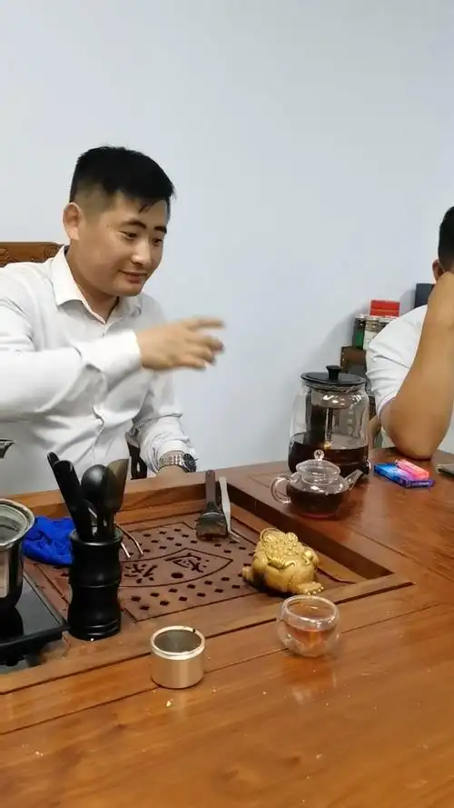 5月4日下午,前往朋友公司喝茶.