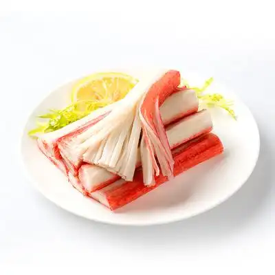 光合力量手撕蟹肉蟹味棒低脂即食蟹柳蟹足棒海鲜海味零食品40g