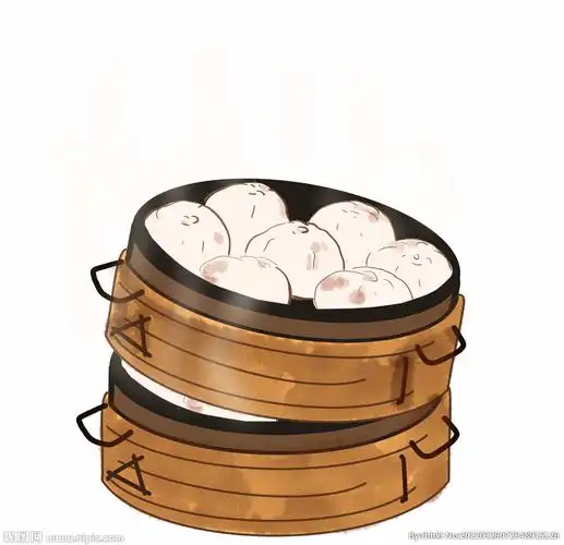 小笼包插画图片