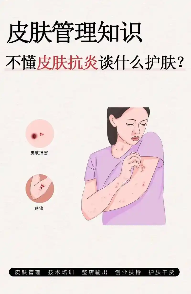 要想皮肤好抗炎很重要.