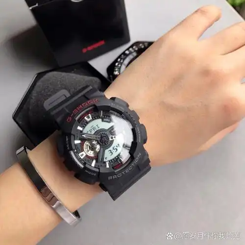 g-shock ga110系列 45度°自动抬手灯(可开关) 经典防震表盘设计73