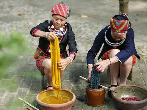 黎族传统纺染织绣技艺