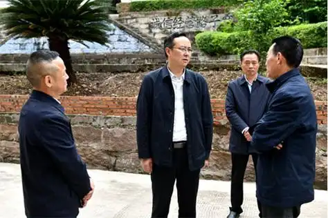 巴中市通江县委副书记县长谭青松到民营企业走访调研