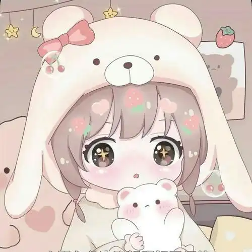 呆萌可爱的卡通动漫女生头像图片大全 可爱萌萌哒少女心_女生动漫头像