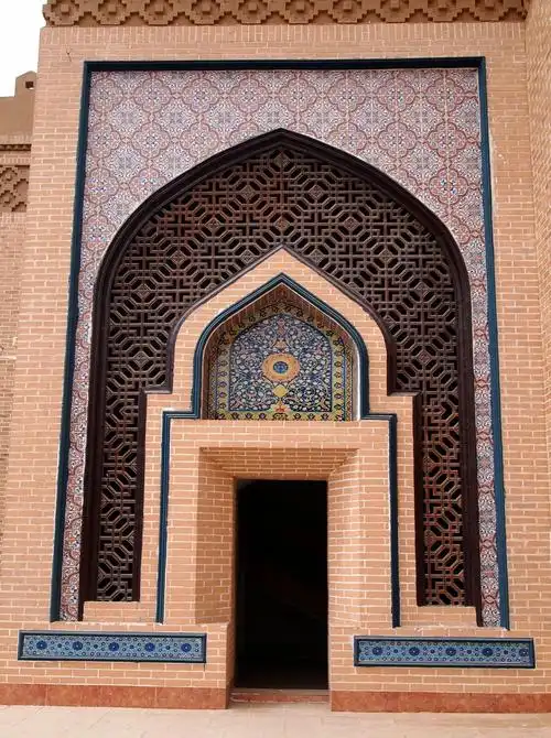 其它 新疆莎车叶尔羌汗国王陵和王宫掠影 写美篇王宫的建筑装饰风格与