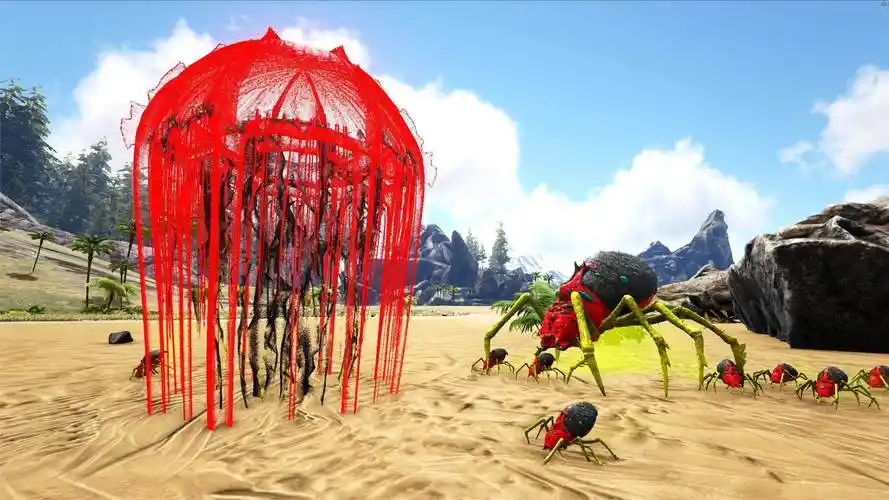 方舟生存进化 永恒01 捡漏王上线!水母 蜘蛛相争!妖月得利