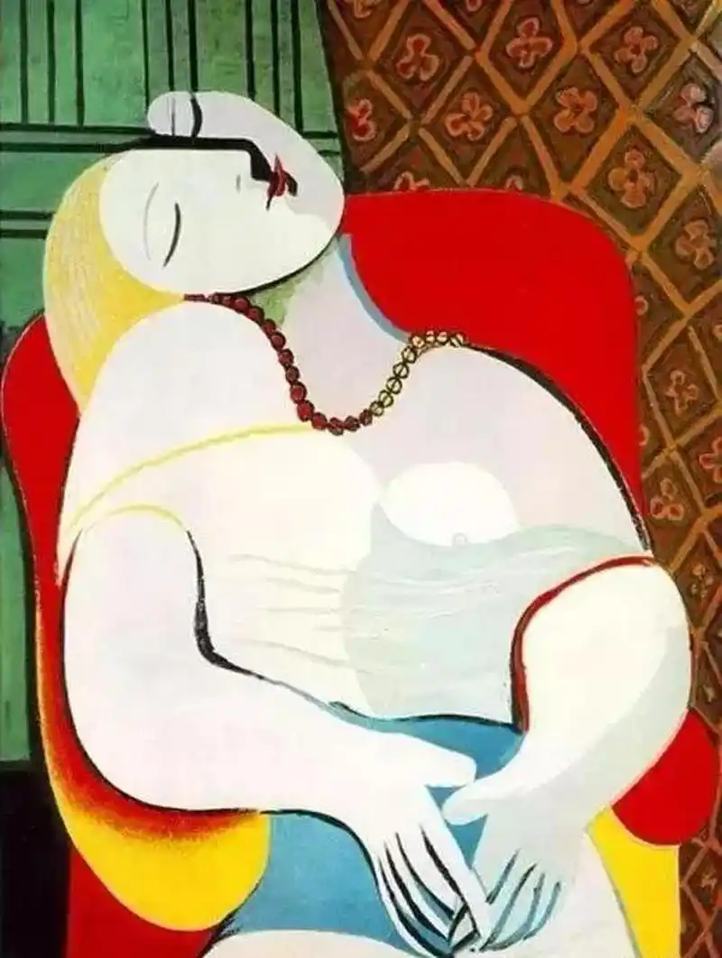 世界名画鉴赏.梦中之画:毕加索的《梦》是否值得10亿元?