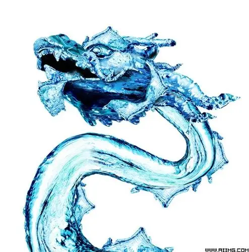 威猛水龙psd分层素材 关键字: 水龙水墨冰龙冰龙威武的龙设计元素psd