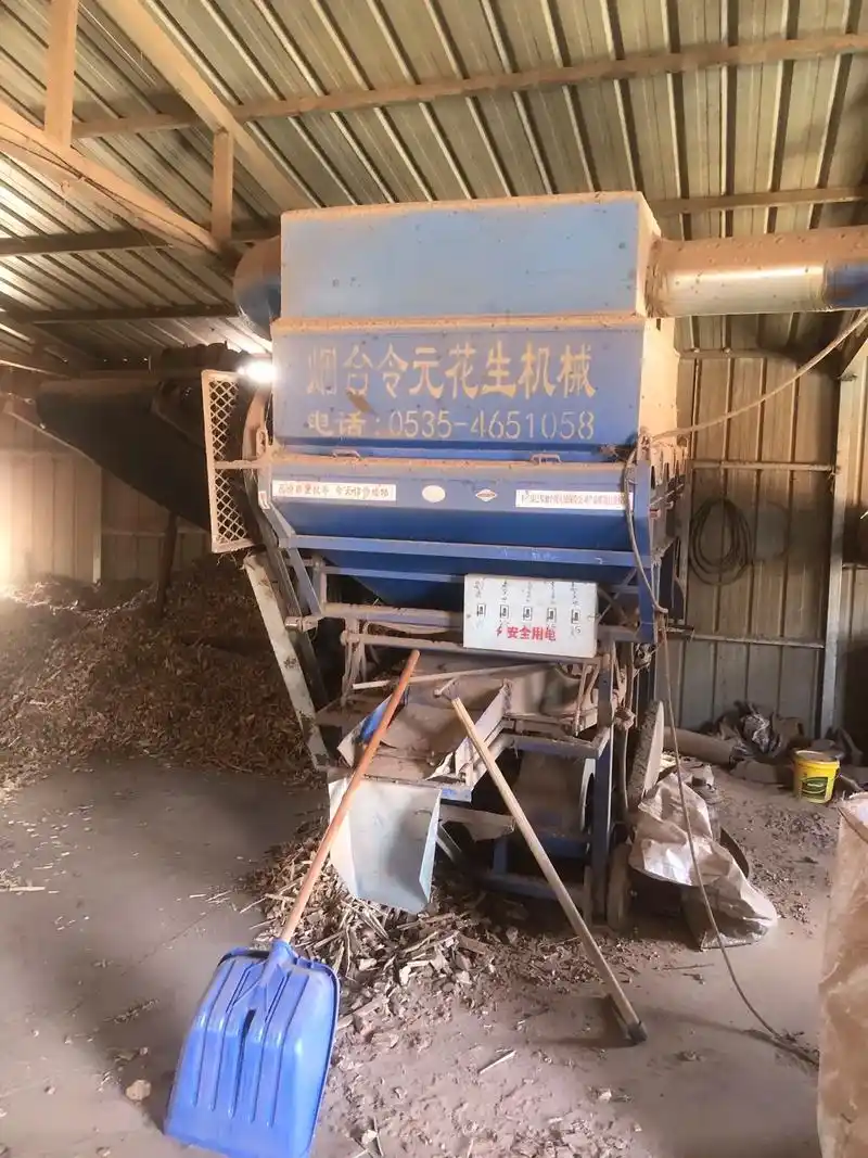 葫芦岛出售个人一手 令元28000型花生脱壳机去皮机77去石机 - 抖音