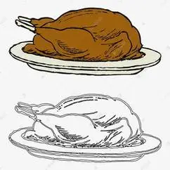 燕醴园北京烤鸭 吃的地道北京味er北京烤鸭简笔画图片 菜品简笔画北京