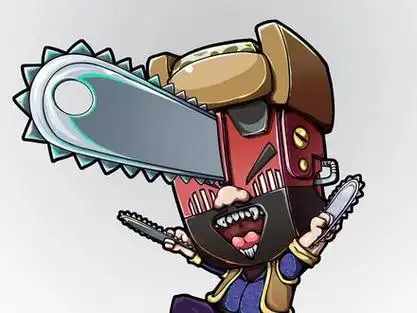 电锯人和光头强双双沉默 #动漫