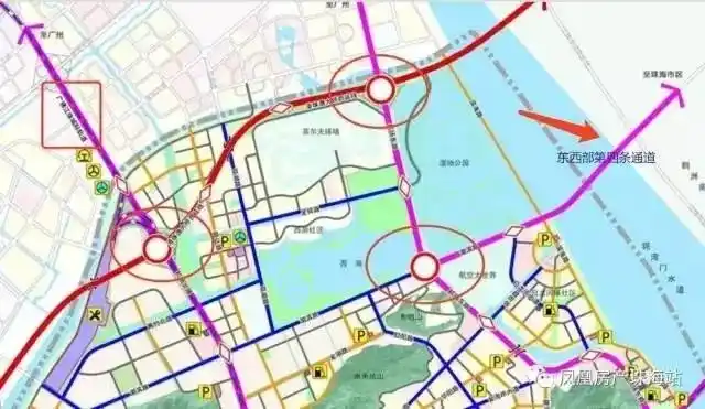 珠海地铁3号线现身穿过航空新城西湖城区等