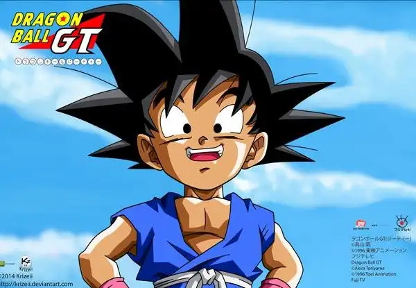 龙珠gt蓝衣小悟空超经典动漫图片合集