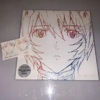 全新日版现货宇多田光onelastkiss福音战士含特典黑胶唱片lp首版