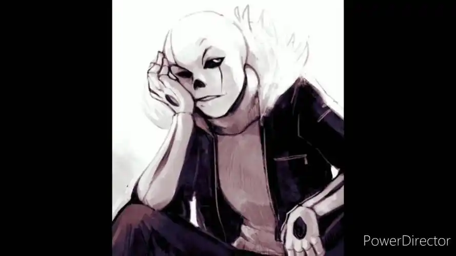 【undertale mad】gaster sans breaking rules(darkblue forever)