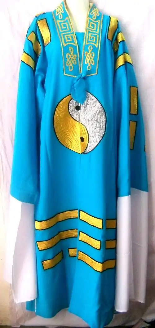 八卦戏剧用品道士服装道袍道服太极仙服太极服