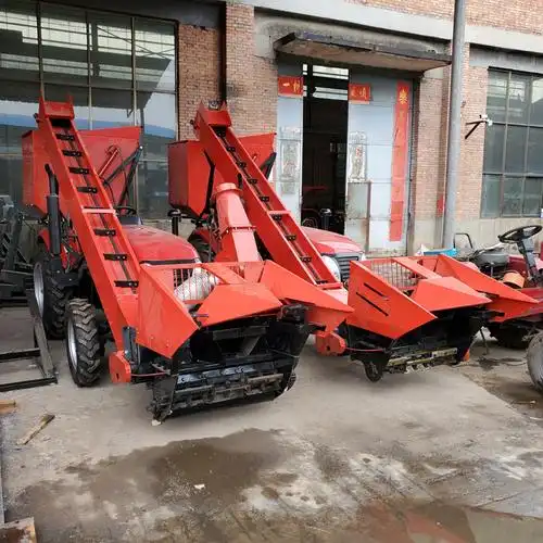 小型家用玉米收获机 小四轮配套新型玉米收割机 明茂四轮轴传动收玉米